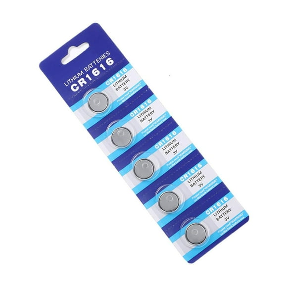 WE-POLUJ 5pcs CR1216 High Power Button Cell Batteries Coin Battery for Watch Remote Key
