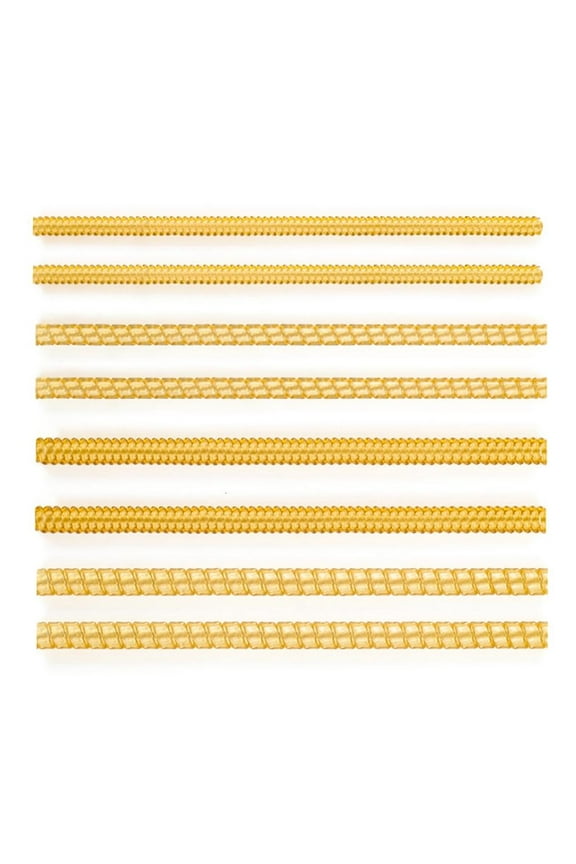 8 Pack Ring Tightener Size Reducer Invisible Coil Wrap Plastic Guards for Loose Rings Practical Jewelry Resizing Tool