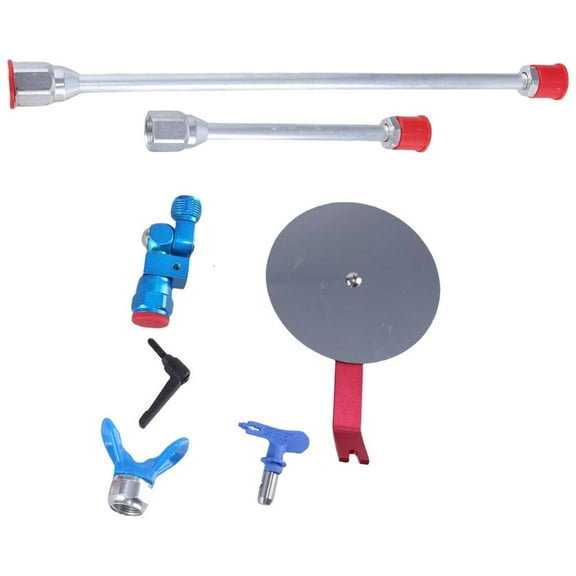 WE-POLUJ Airless Spray Guide Tool Universals Spray sprayer Guide Accessory Tool with Nozzle Tip & Extension Rod Easy to Use