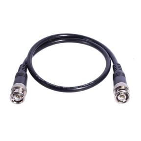 WE-POLUJ BNC Male to BNC Male Plug Adapter CCTV Extension Coaxial Line Cable Connectors Cable for Security Camera Systems