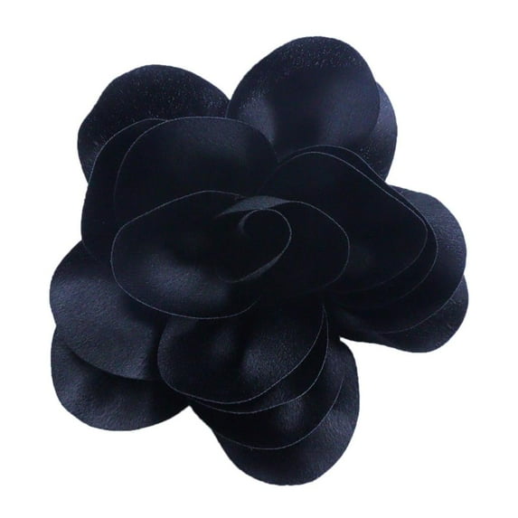 WE-POLUJ Beautiful Satins Flower Lapel Pin Delicate Brooch Jewelry for Work and Business