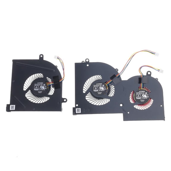 WE-POLUJ CPU Cooler Fan Portable USB Power GPU Radiator for MSI GS65 GS65VR MS-16Q2