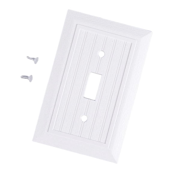 WE-POLUJ Electric Socket Plug Covers Electrical Receptacle Wall Plate Faceplates Covers Light Switches Socket Cover Enduring