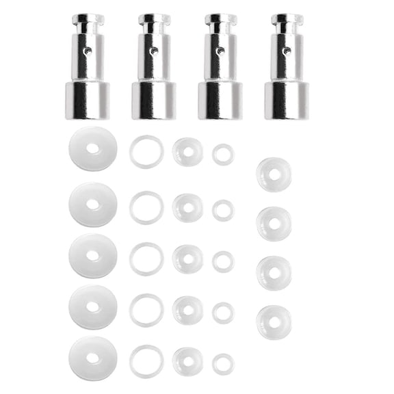 Convenient Silicone Sealing and Float Combo Pressure Cooker Replacement Silicone Seals Perfect for Pressure Cookers
