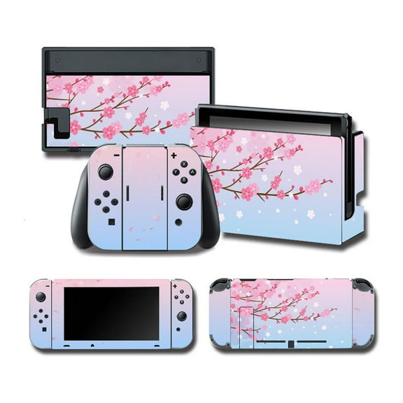 WE-POLUJ Full Body Protective Cover Skin Colorful Sticker Art Decals for Switch Game Console Controller Decorative Accessories
