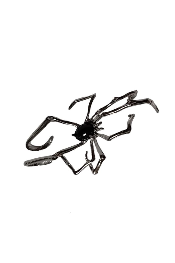 Gothic Spiders Earrings Ear Cuff Charm Perfect For Halloween And Music Festivals