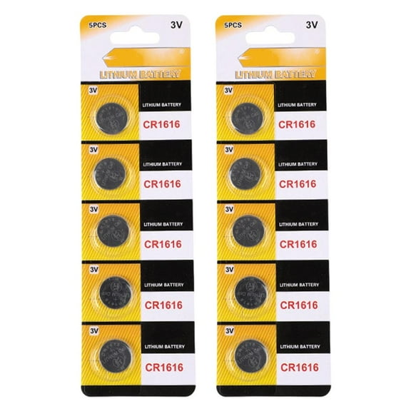 WE-POLUJ High Energy CR1616 CR1620 CR1625 CR1632 3V Coin Button Batteries for Electronics