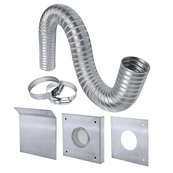 WE-POLUJ High Temperatures Resistant Vent Set for Various Pellet Stove Models Use