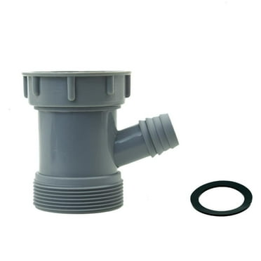 WE-POLUJ Homes Kitchen Sink Drain Fittings with Dishwasher Integration Waste Pipe Adapter