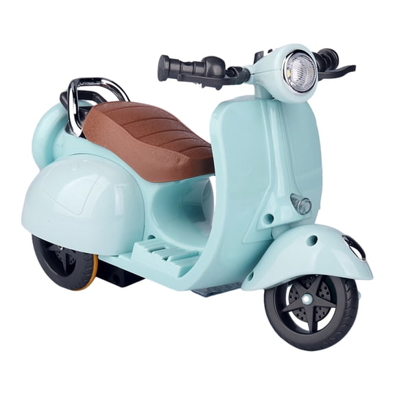 Scooter Guinea Pigs Toy with Colorful Lights and Music, Interactive Toy Hamster Scooter Small Pet Supplies