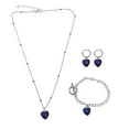thumbnail image 1 of WE-POLUJ Mood Heart Pendant Necklaces Temperature Control Color Change Clavicle Chain, 1 of 11