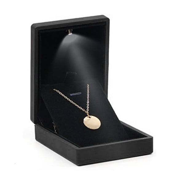 WE-POLUJ Necklace Pendant for Case Ring Jewelry Gift Box for Wedding Xmas Birthday Jewelr