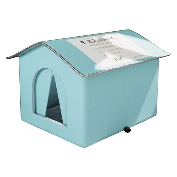 WE-POLUJ Outdoor Strays Cats Nest Coldproof and Insulated Designs for Strays Cats All Season Large Capacity and Warm for Garden