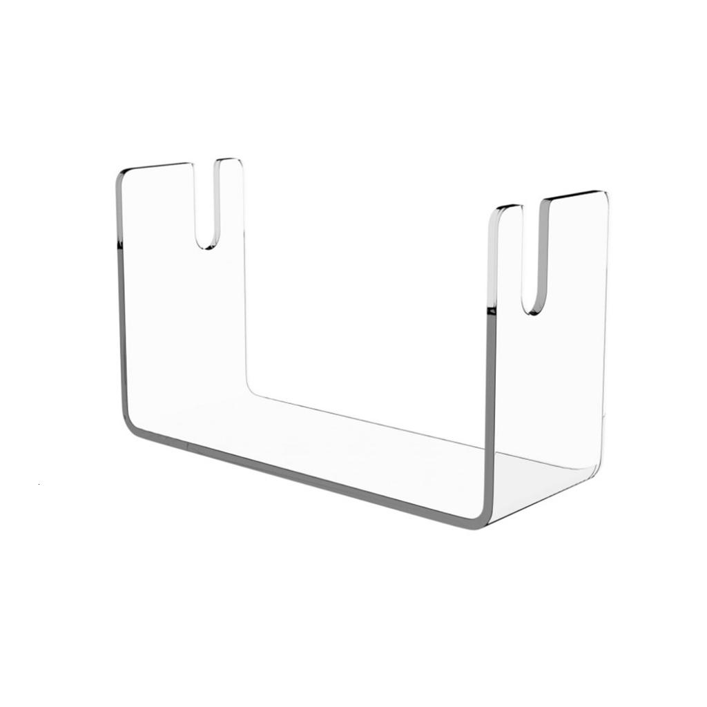 WE-POLUJ Paper Fan Display Rack Transparent Acrylic Clear Handheld Fan ...