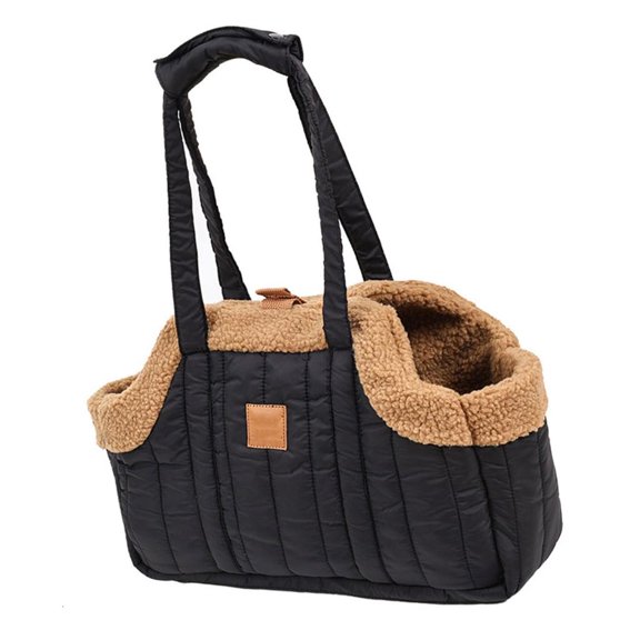 WE-POLUJ Pet Cats Carriers Bag Soft Big Capacity Handbag Breathable Furry Bag Easy Carry