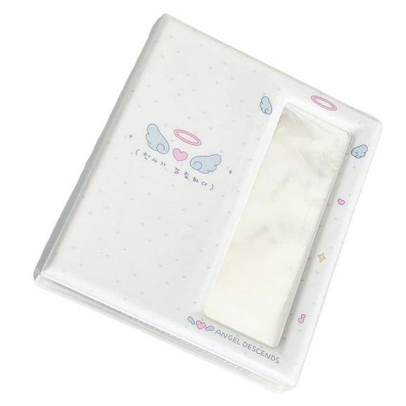WE-POLUJ Photo Booth Album for Students and Idol Fan Convenient Storage Photocard Collecting Book for Preciously Moment Gift