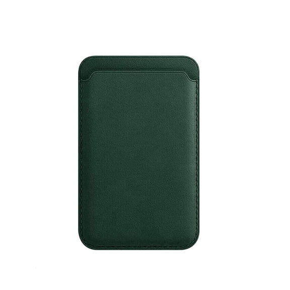 WE-POLUJ Portable Magnetic Card Sleeve for Case Back of Phone Credit Cards Holder Wallet for Men and Women