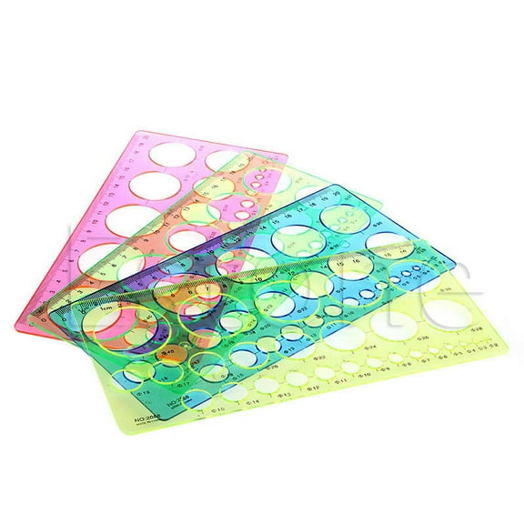 WE-POLUJ Quilling Ruler Template Tool Kit Circle Size Origami Paper Quilled Creat Tool
