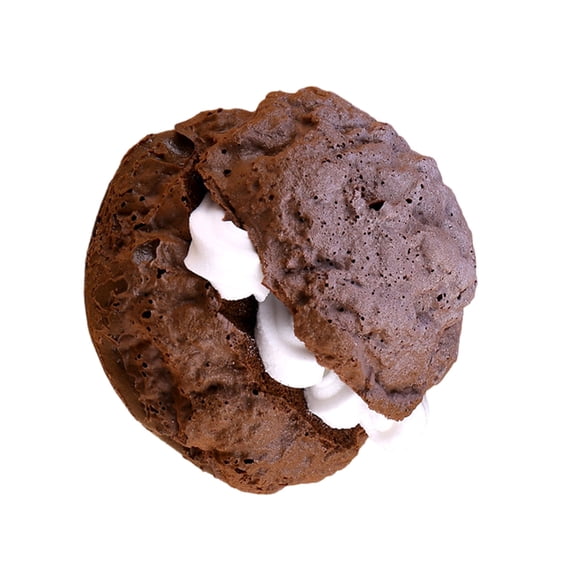 WE-POLUJ Realistic Simulation Puff Bread Model Artificial Puff Bread Dessert Model