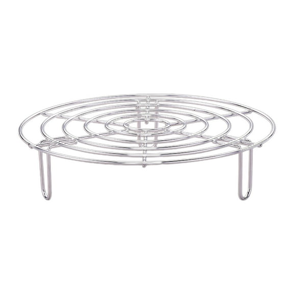 WE-POLUJ Stainless Steel Circle Roasting Rack 6.3/7.8/9.5/11in Insert Kitchen Cookware