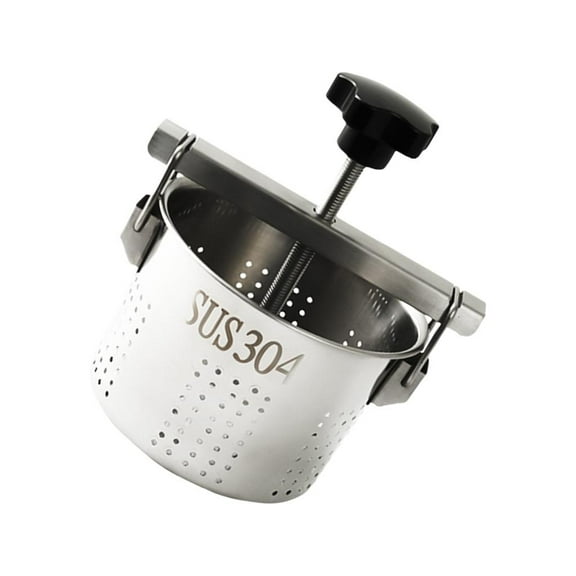 WE-POLUJ Stainless Steels Vegetable Water Squeezer Efficient Draining Tool for Kitchen Use