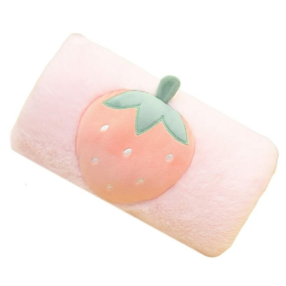 WE-POLUJ Stylish Furry Hand Warmer For Ladies and Children Lovely Fruit Theme Office Furry Hand Muffs For Winter Warmth