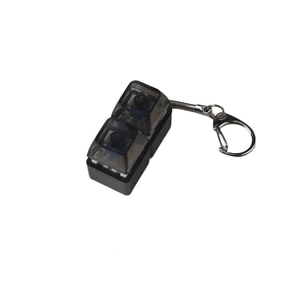 WE-POLUJ Switches Tester Switches Sampler for Mechanical Keyboard 2-Key 3-Key 4-Key switches Testing Tool Keychain Transparent