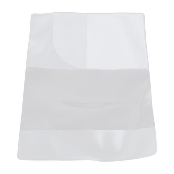 WE-POLUJ Transparent Clear Passport Cover Holder for Case Organizer Travel Protector