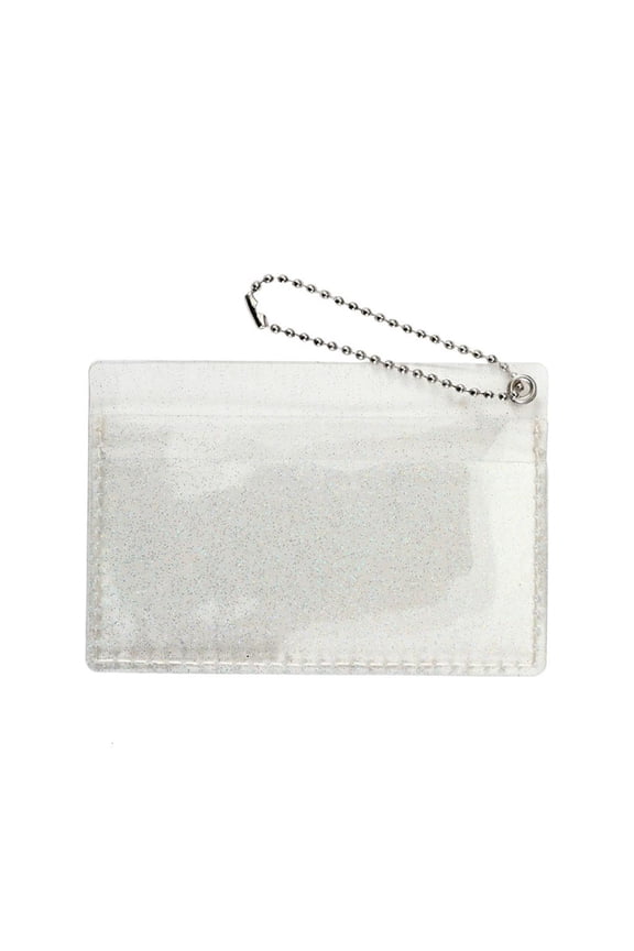 Transparent Women PVC Clear Jelly Bag Mini Money Wallet