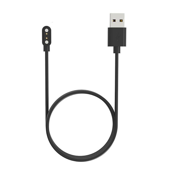 WE-POLUJ USB Charging Cable for Smart Watch 2 pin Magnetic Suction Charger Cable