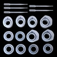 thumbnail image 1 of WE-POLUJ UV Resin Molds Ring Jewelry Moulds DIY Jewelry Accessories Epoxy Resin Tools, 1 of 9