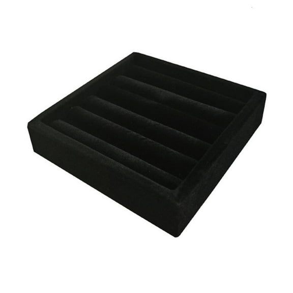 WE-POLUJ Velvets Jewelry Tray for Rings Earrings Exhibition and Care Stand Jewelry Holder