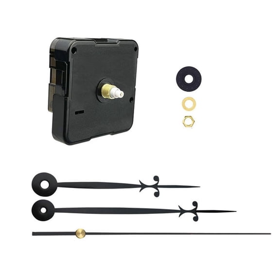 WE-POLUJ Wall Clock Movement Mechanism Replacement Parts- Clock Motor Silent Movement Kit
