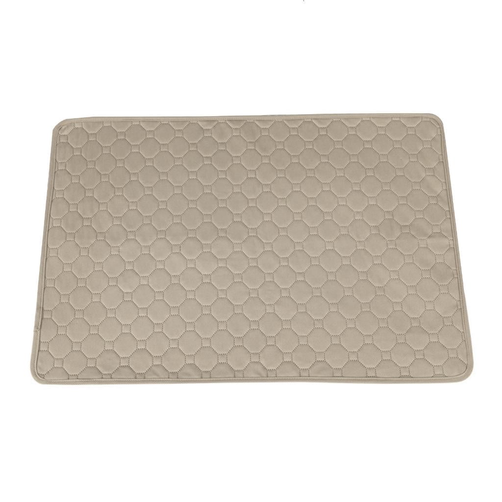 WE-POLUJ Washable Dog Pee Pads Reusable Absorbent Leak-Proof Floor Mat for Travel