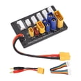 thumbnail image 1 of WE-POLUJ XT90 XT30 EC3 EC5 T XT60 Connector Battery Multi Charging 2-6S Parallel Charging Board for Outdoor and Home Use, 1 of 8