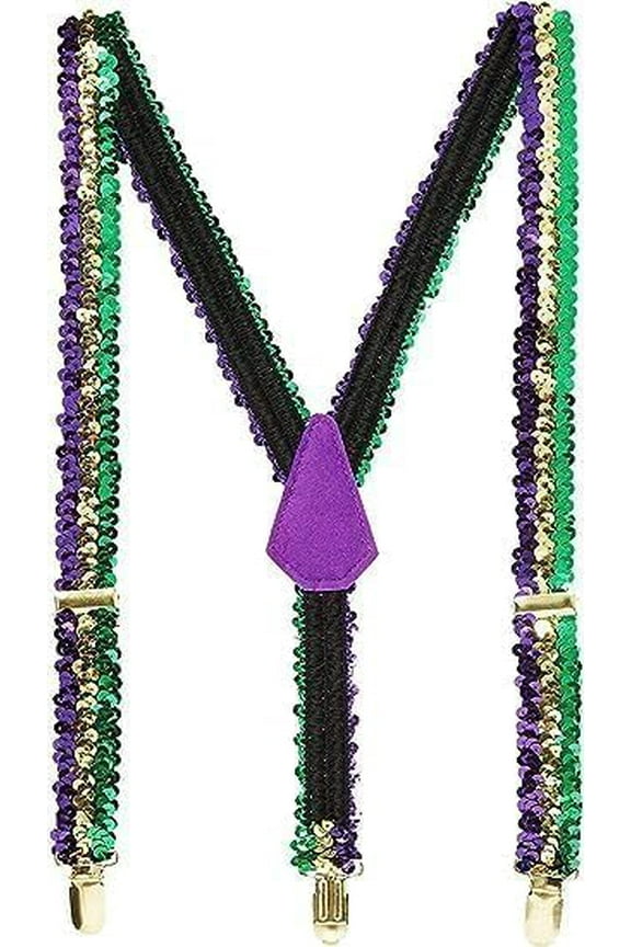 Suspenders Sequin Suspenders Sequin Braces Y Back Suspender Braces Adult,Unisex Elastic Adjustable Trouser Braces