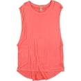 thumbnail image 1 of WE THE FREE Womens Orange Cap Sleeve Jewel Neck Top  Size: XS, 1 of 2