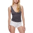 thumbnail image 1 of WE THE FREE Womens New 1675 Black Sleeveless V Neck Casual Top M B+B, 1 of 1