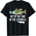 thumbnail image 1 of WE'VE GOT ONE IN THE LIVEWELL! Parents Birth Expecting Fun Unisex T-Shirt, up to Size 5XL, 1 of 2