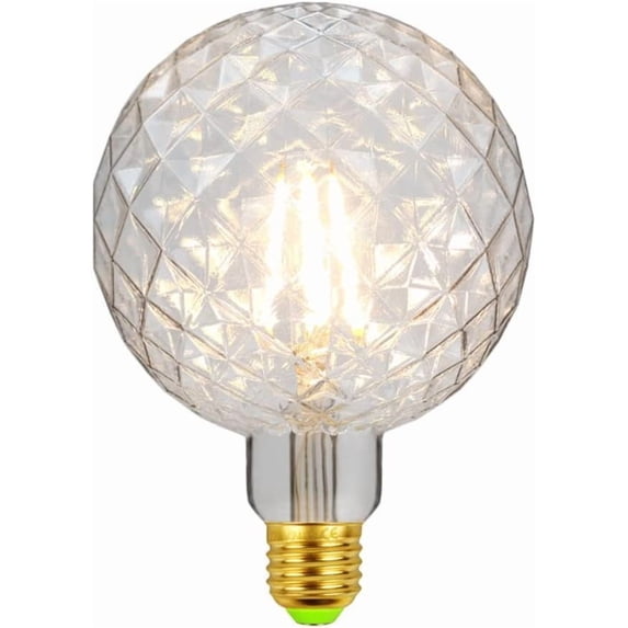 WE Vintage Edison Light Bulb, LED Decorative Firework Light Bulb LED Filament Bulb Decorative Light Bulb Globe E27 110-130V 4W