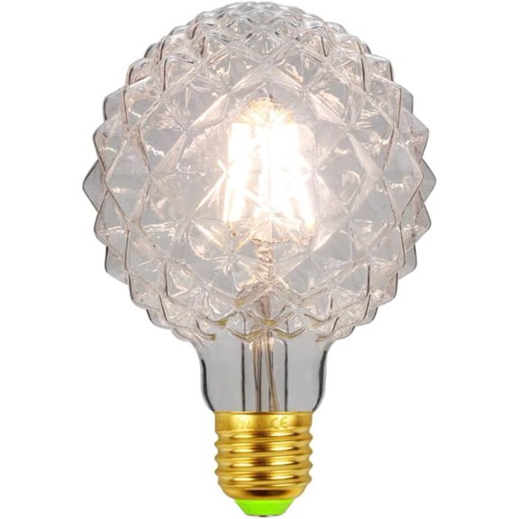 WE Vintage Edison Light Bulb, LED Decorative Firework Light Bulb LED Filament Bulb Decorative Light Bulb Globe E27 110-130V 4W