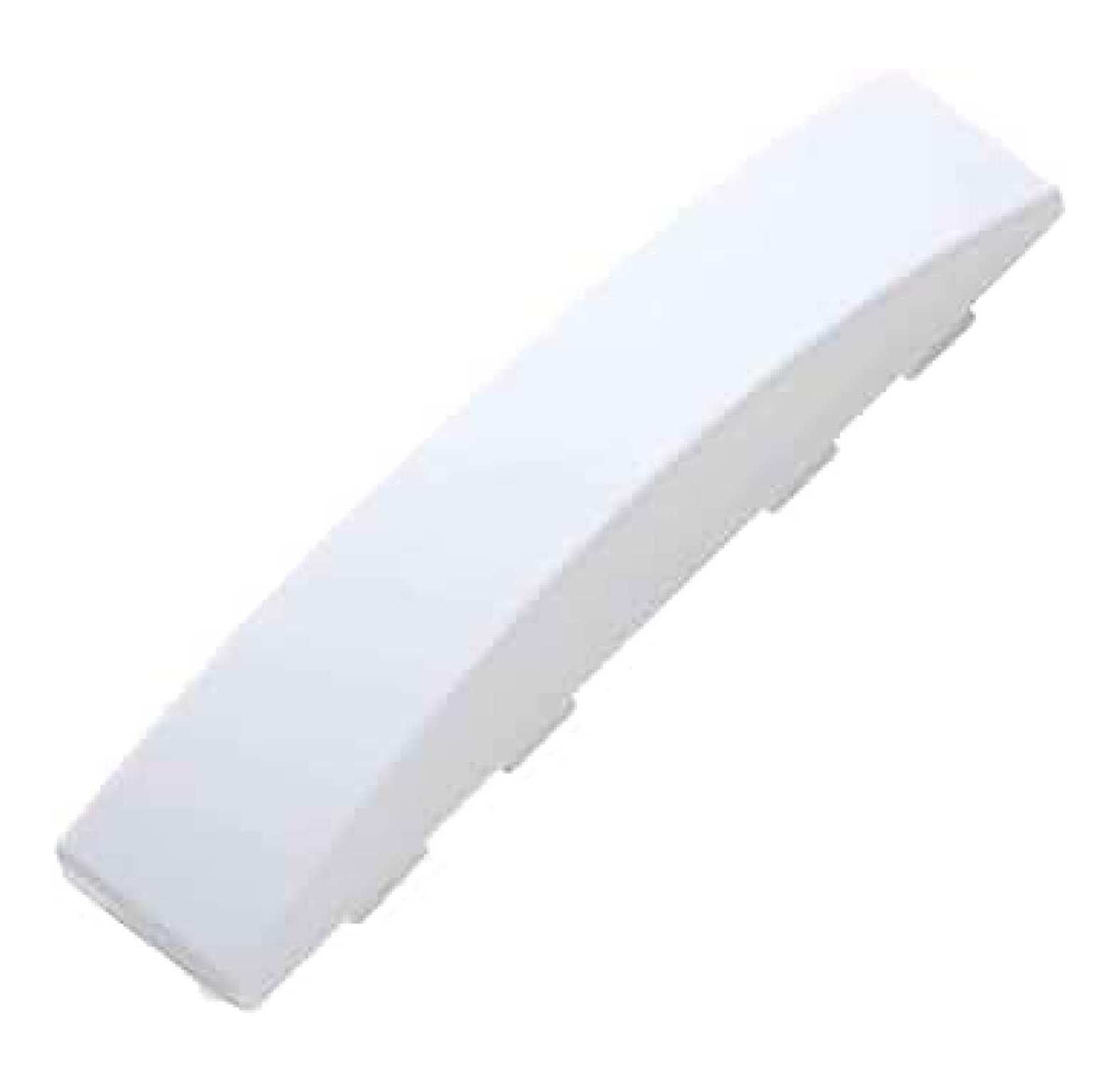 WE01X30378 Dryer Solid Door Handle, White (Replaces: WE01X25878, WE1M1068)
