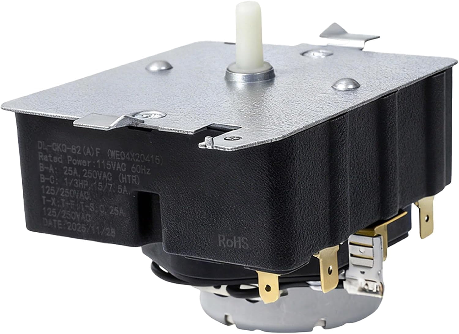 WE04X20415 D1CM11 234D1296P003 Dryer Timer, Compatible with GE/Hotpoint DBXR463GG7WW GTDP300GM1WS HTDX100GD6WW HTDX100GM8WW HTDX100GD4WW DHDSR46GG1WW DHDSR46GG7WW etc Models, 1-Year Warranty, OEM