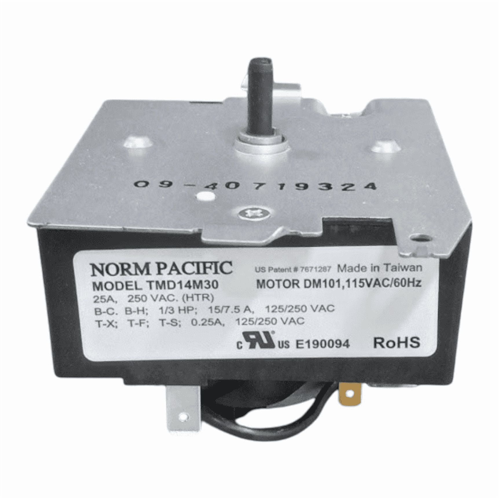 WE04X24550 Dryer Timer Control for GE Hotpoint TMD14M30 WE04X24549