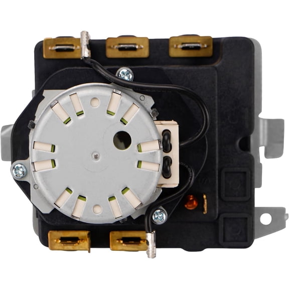 WE04X25280 dryer timer replacement part, suitable for dryers, replacement part replaces TMD1EM35 - WE04X25280, suitable for GTD33EASK0WW GTX22EASK0WW HTX21EASK0WW performance upgrade dryer timer, 1-y