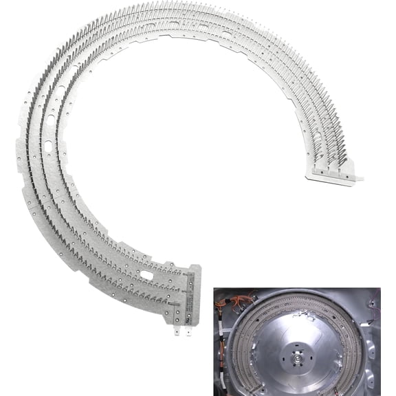 WE11M10001 Dryer Heating Element Replacement OEM Parts,Compatible with Most Dryer Laundry MICA Heater Replace GTD42EASJ2WW WE11M10001 WE11M32 ETC