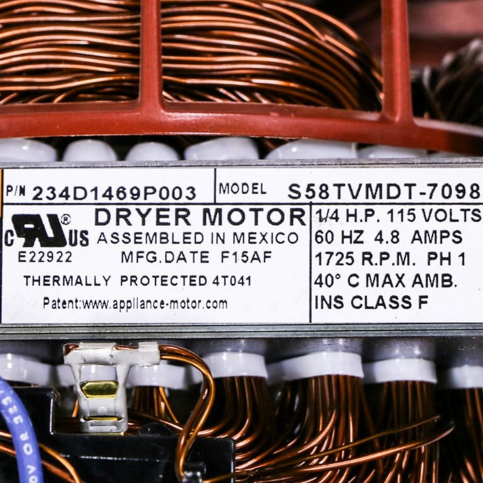 WE17X22216 GE Motor OEM WE17X22216