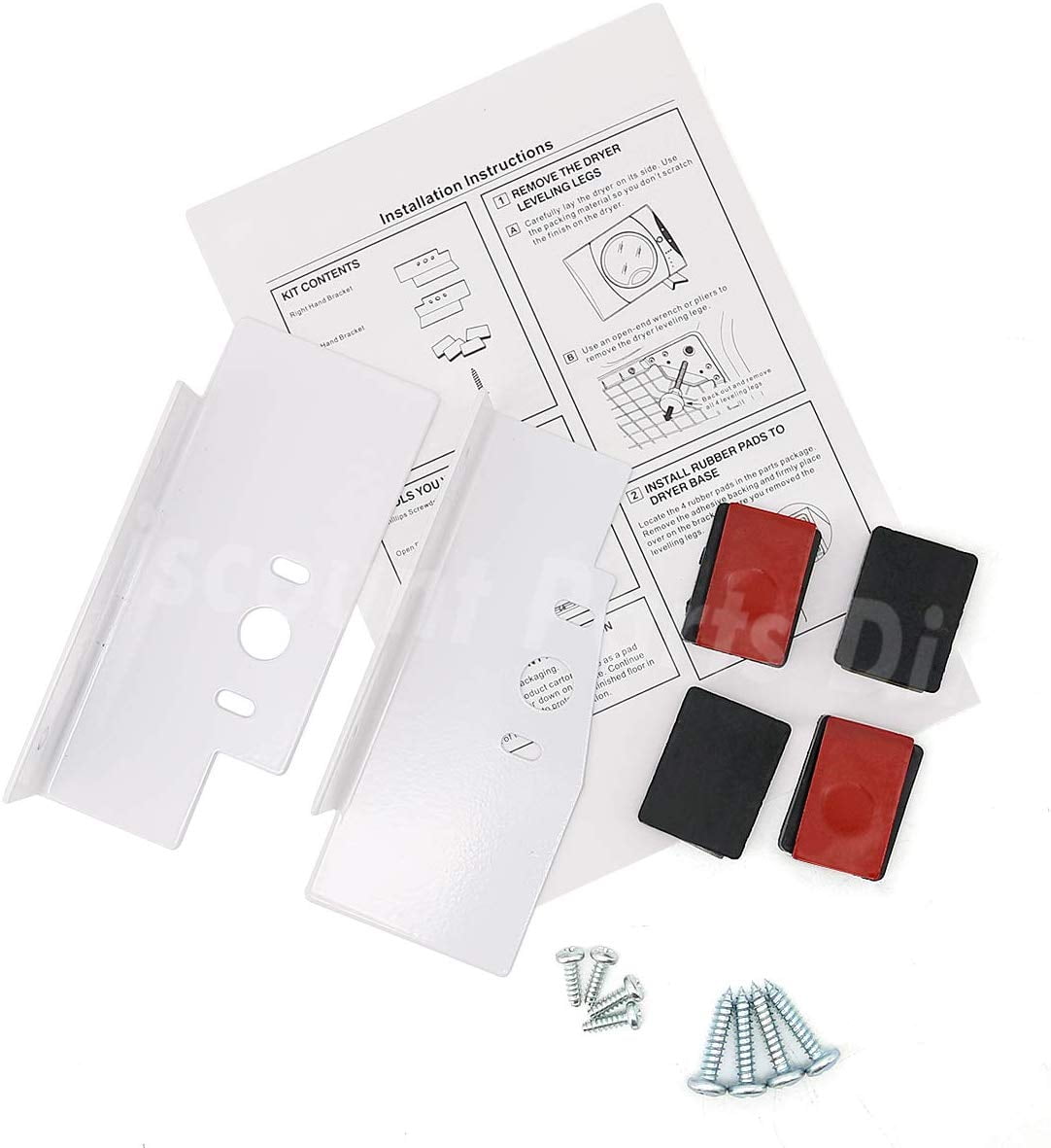 WE25X10028 GE Washer Stacking Kit Replacement AP4362880 WE25X10018 WG04A00107