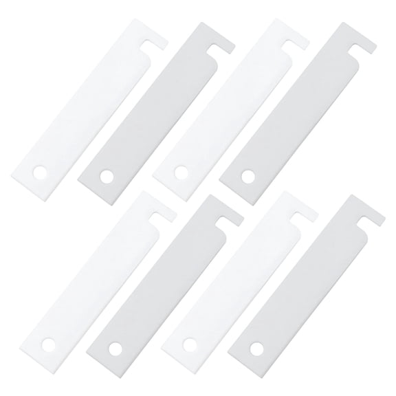 WE3M51 WE3M52 Clothes Dryer Teflon and Nylon Drum Bearing Slide Replacement Kit,Replaces AP2041852,PS266747,AP5645214,AP5330786,2216425,AH3505464,EA3505464,for GE Dryer Parts Front Bearing(8PCS)