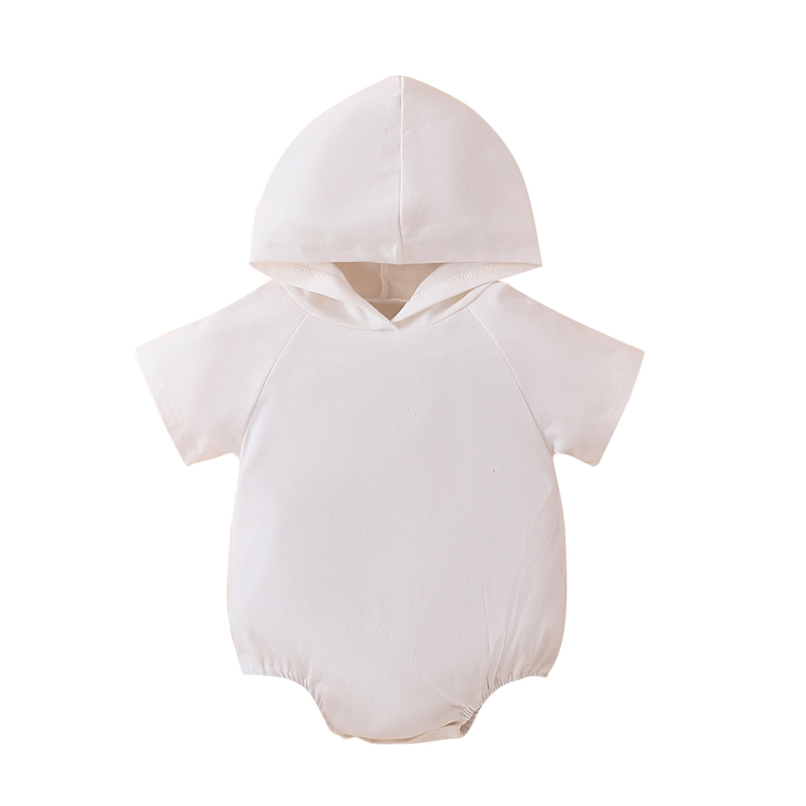 WEAIXIMIUNG Baby Boy Girl Clothes Solid Color Oversized Short Sleeve